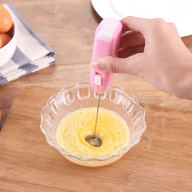 Electric milk frother for versatile kitchen use