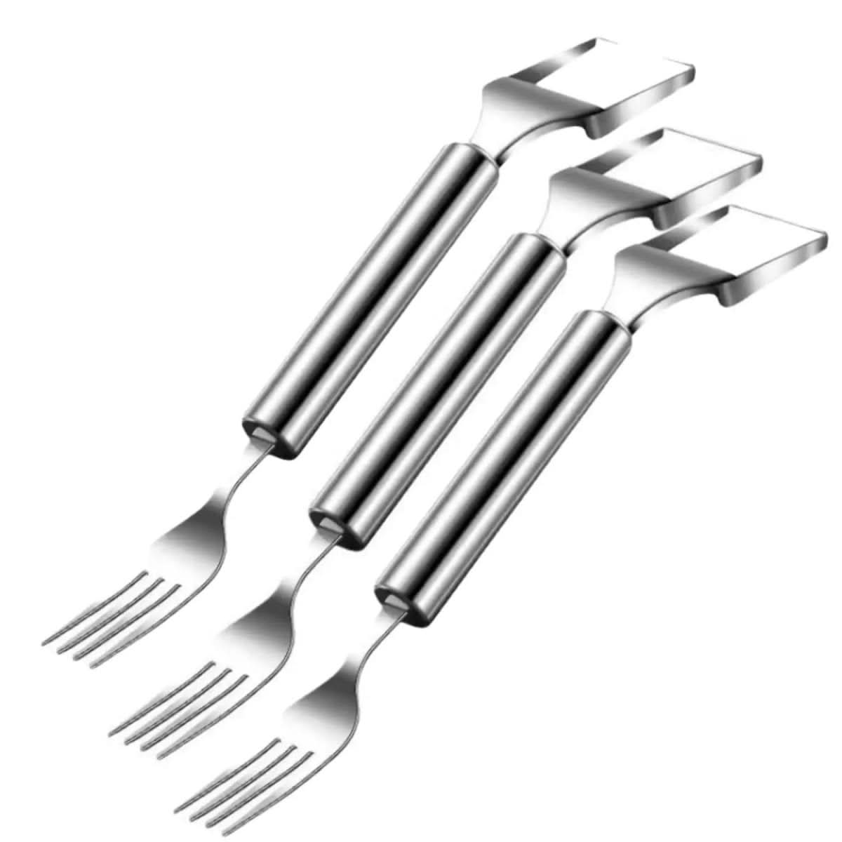 Dual Blade & Fork for Effortless Fruit Preparation