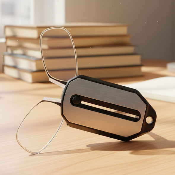 Foldable Ultralight Reading Glasses for Clear Vision On-the-Go