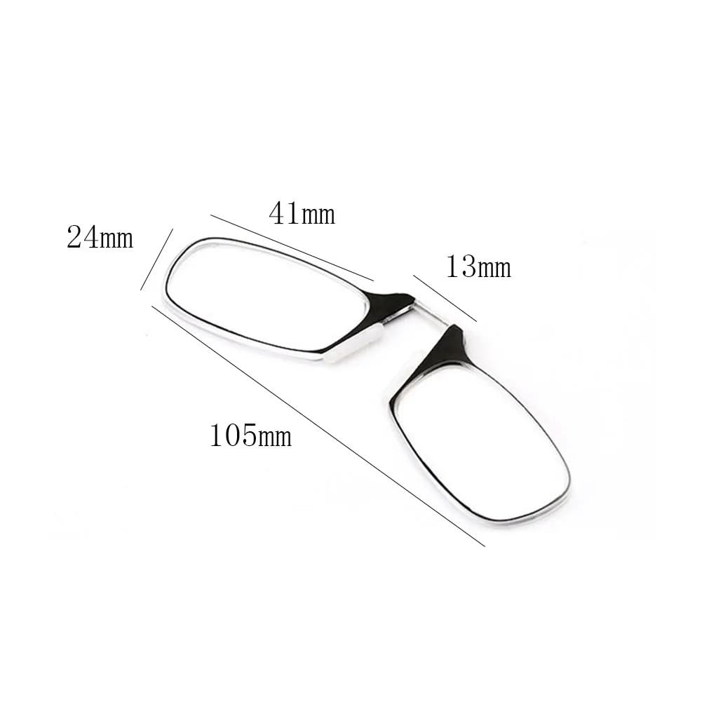 Foldable Ultralight Reading Glasses for Clear Vision On-the-Go