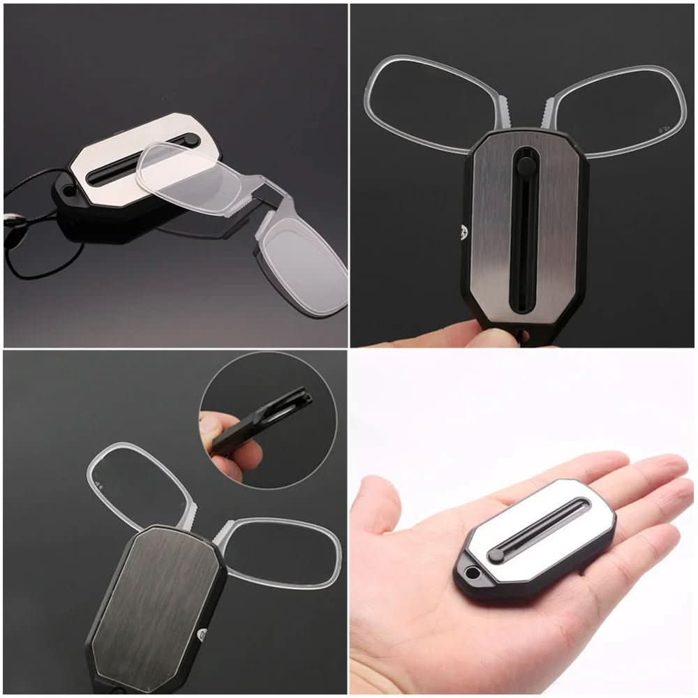 Foldable Ultralight Reading Glasses for Clear Vision On-the-Go