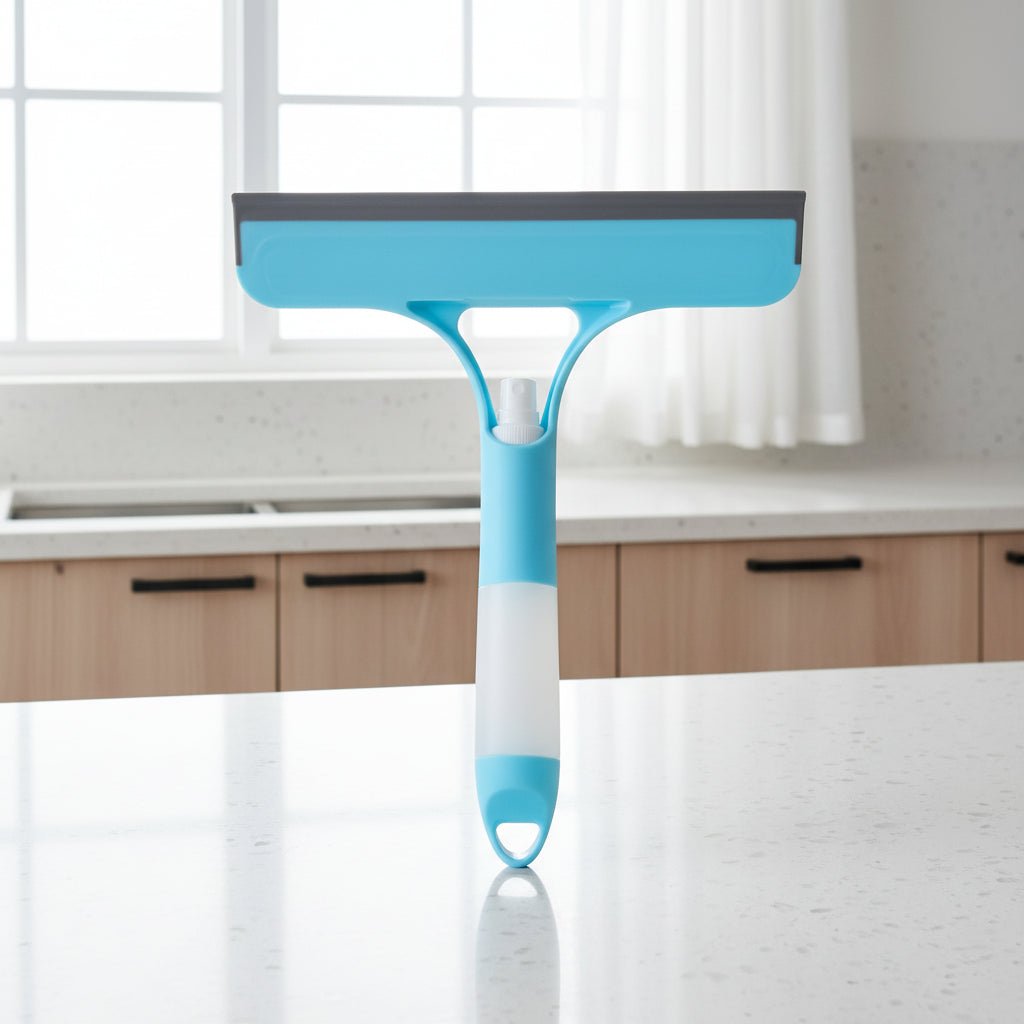 3 in 1 Window Cleaner with Spray Function and Microfiber Cleaning Pad
