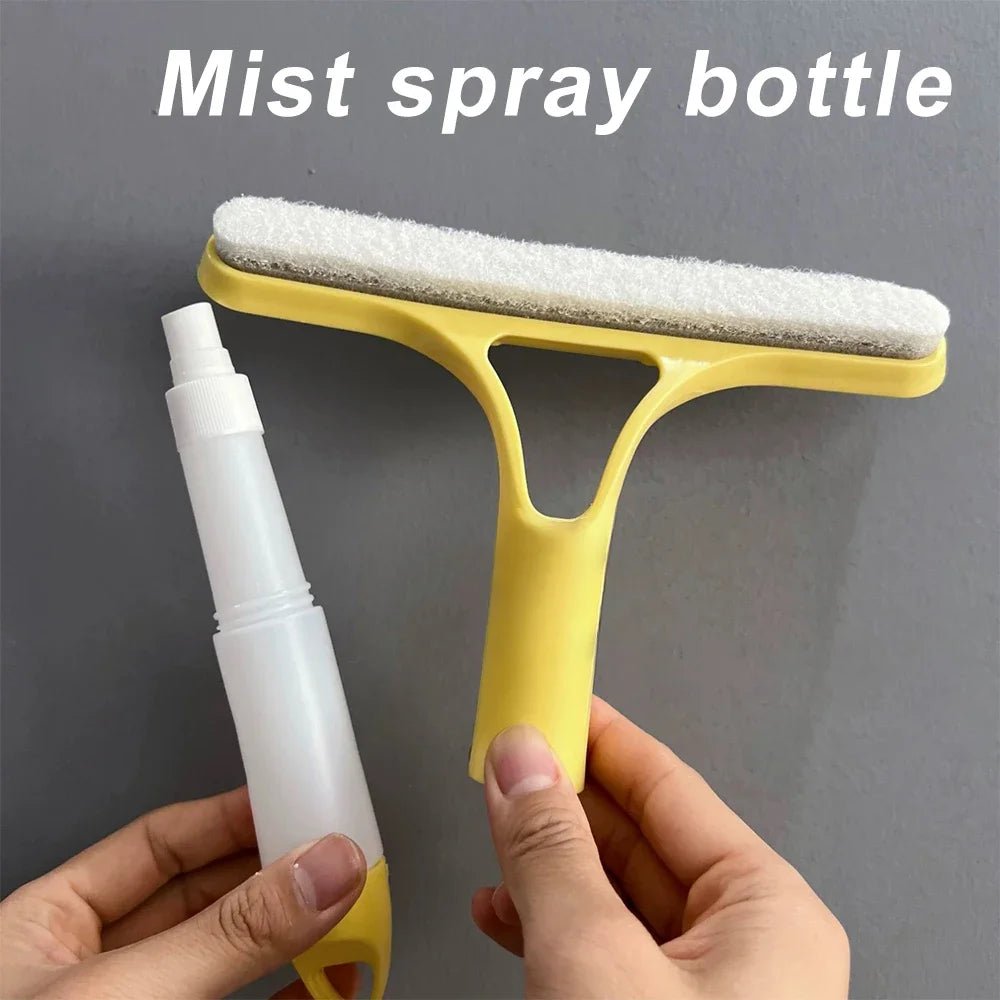 3 in 1 Window Cleaner with Spray Function and Microfiber Cleaning Pad