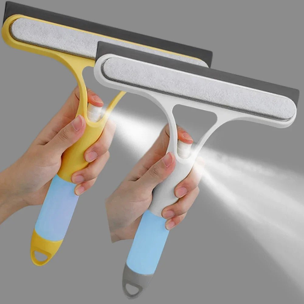 3 in 1 Window Cleaner with Spray Function and Microfiber Cleaning Pad