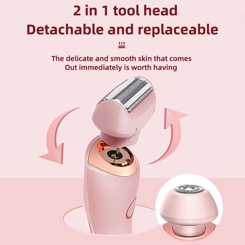 Electric Shaver with LED Light for Precise, Skin-Friendly Shaving