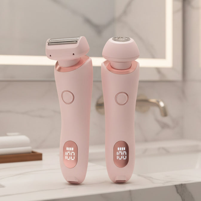 Electric Shaver with LED Light for Precise, Skin-Friendly Shaving