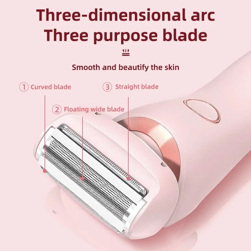 Electric Shaver with LED Light for Precise, Skin-Friendly Shaving