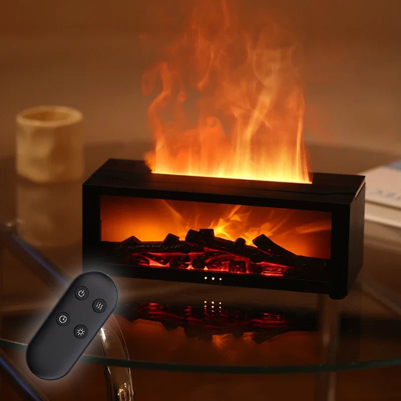 Flame Effect Humidifier 4-in-1 for Relaxing Home Vibes