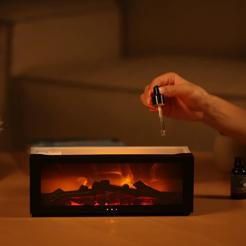 Flame Effect Humidifier 4-in-1 for Relaxing Home Vibes
