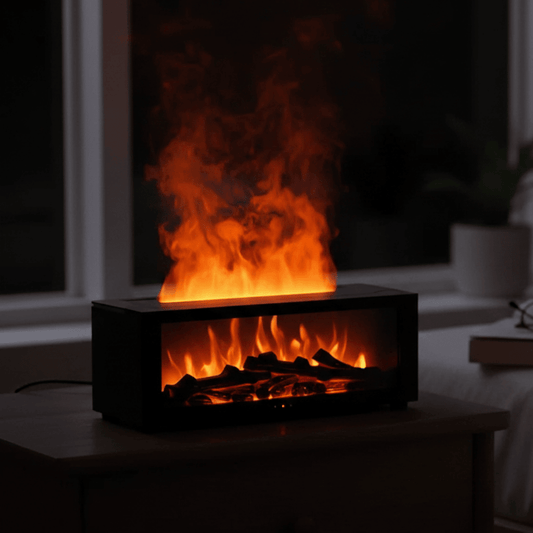 Flame Effect Humidifier 4-in-1 for Relaxing Home Vibes