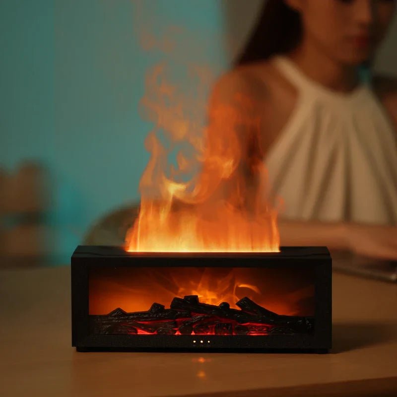 Flame Effect Humidifier 4-in-1 for Relaxing Home Vibes