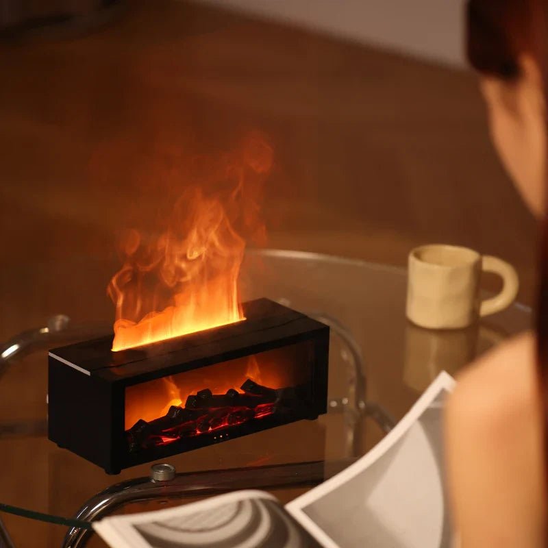 Flame Effect Humidifier 4-in-1 for Relaxing Home Vibes