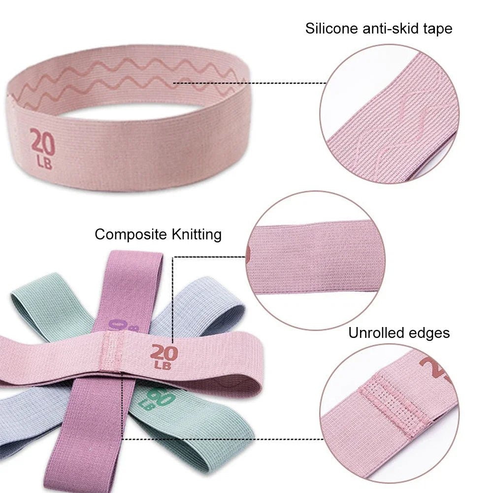 Non-Slip Resistance Band for Legs & Glutes Training