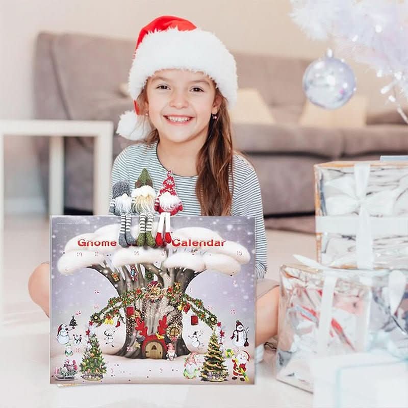 Handmade Plush Gnome Advent Calendar for a Magical Christmas Countdown