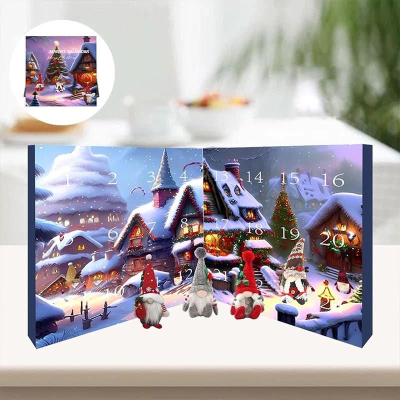 Handmade Plush Gnome Advent Calendar for a Magical Christmas Countdown