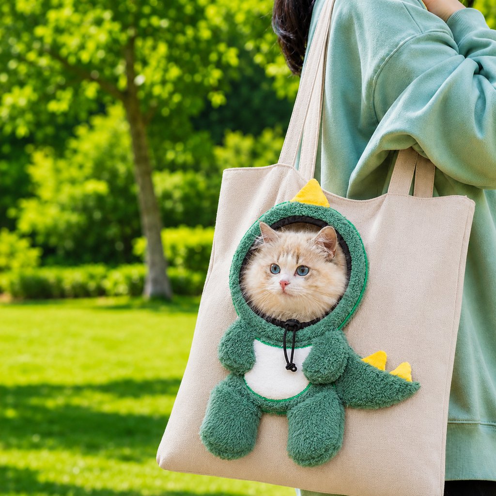 Head-Out Cat Carrier Tote
