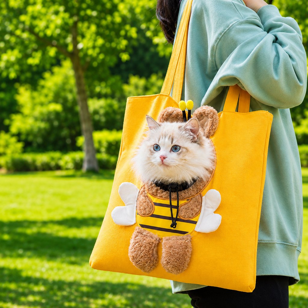 Head-Out Cat Carrier Tote