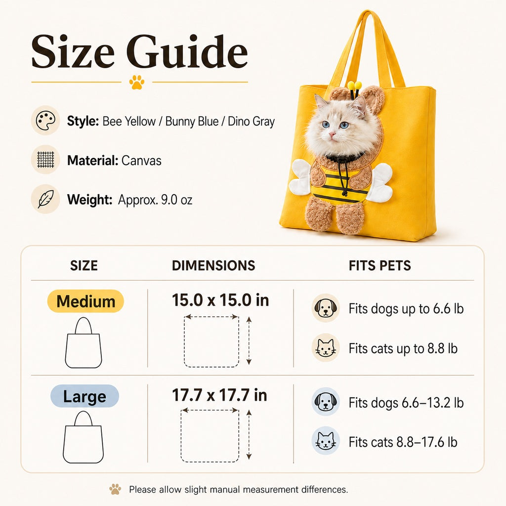 Head-Out Cat Carrier Tote