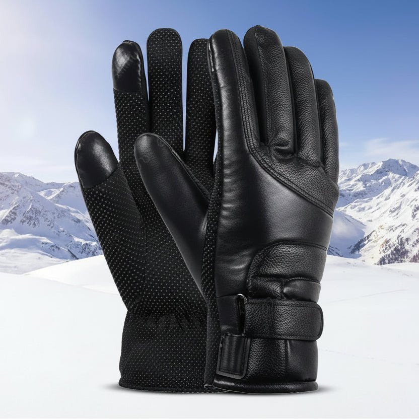 Adjustable Heated Gloves for Women with Waterproof Protection