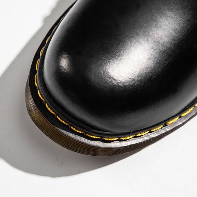 Men's Leather Lace-Up Oxford Shoes