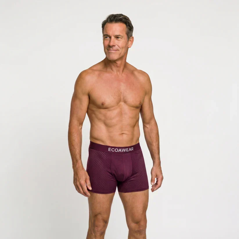 Men's Bamboo Boxer Briefs, No Ride Up, 12-Pack
