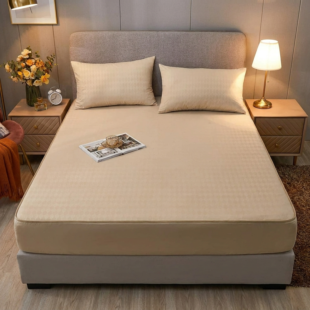 Zippered Fitted Sheet, Zip-On Bed Sheet