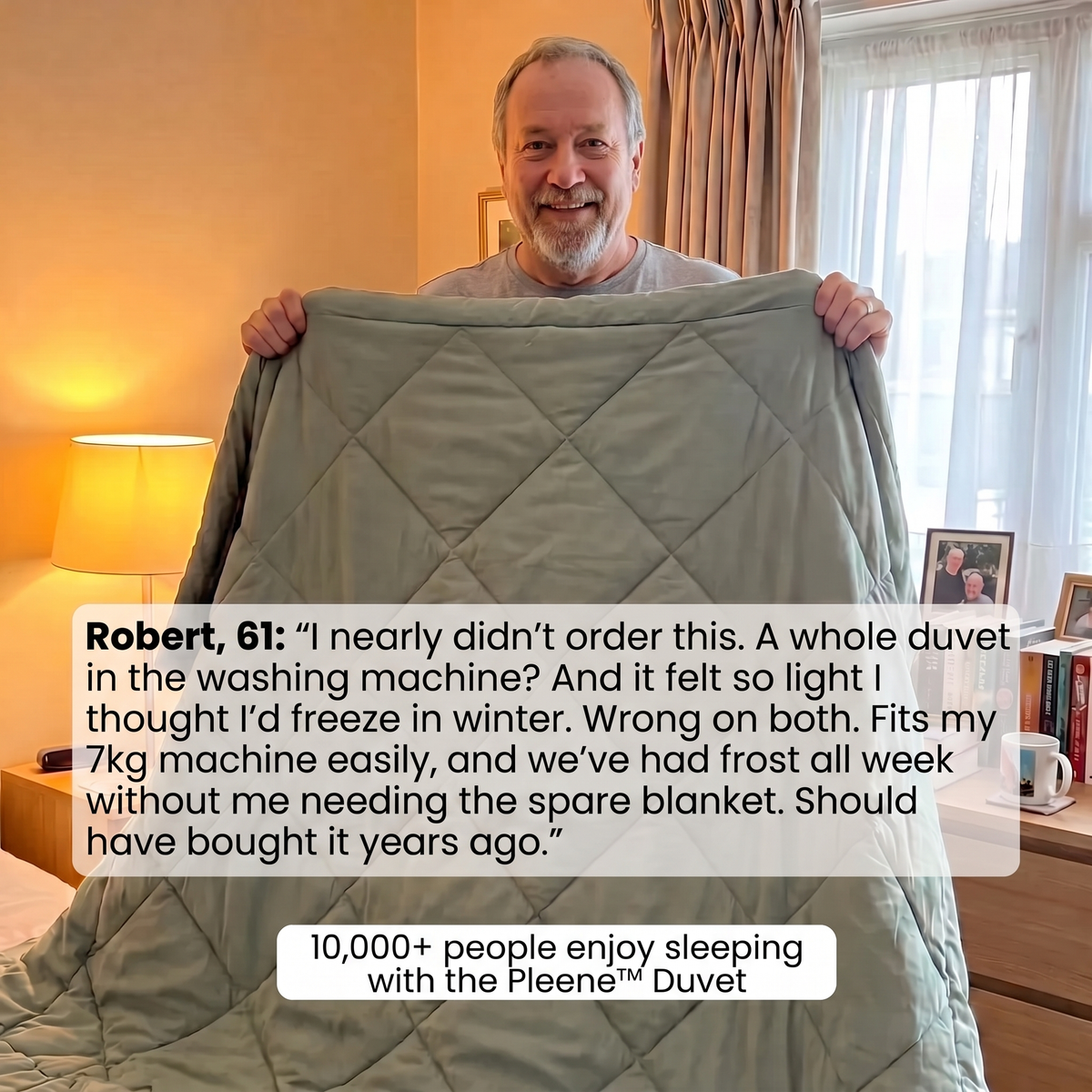 Coverless 2-in-1 Machine Washable Duvet