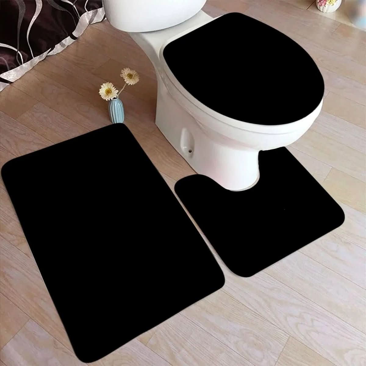 3-Piece Non-Slip Bathroom Mat Set for Comfort & Safety
