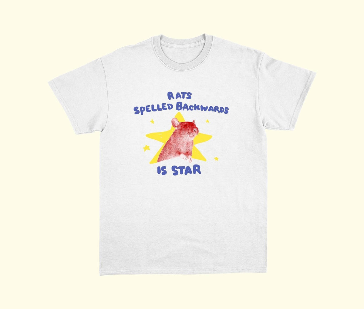 Rats Spelled Backwards Is Star Funny T-Shirt