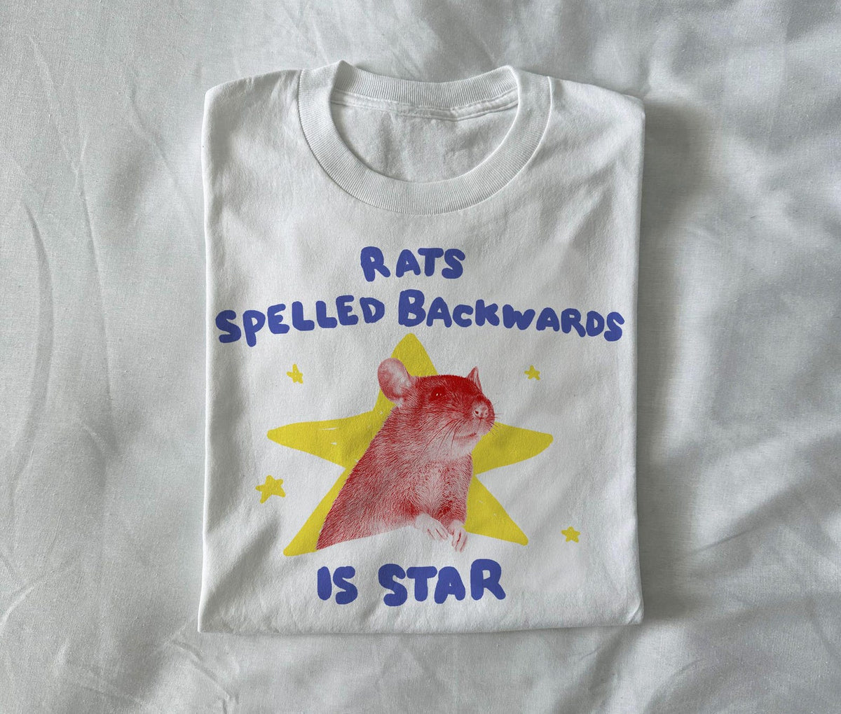 Rats Spelled Backwards Is Star Funny T-Shirt