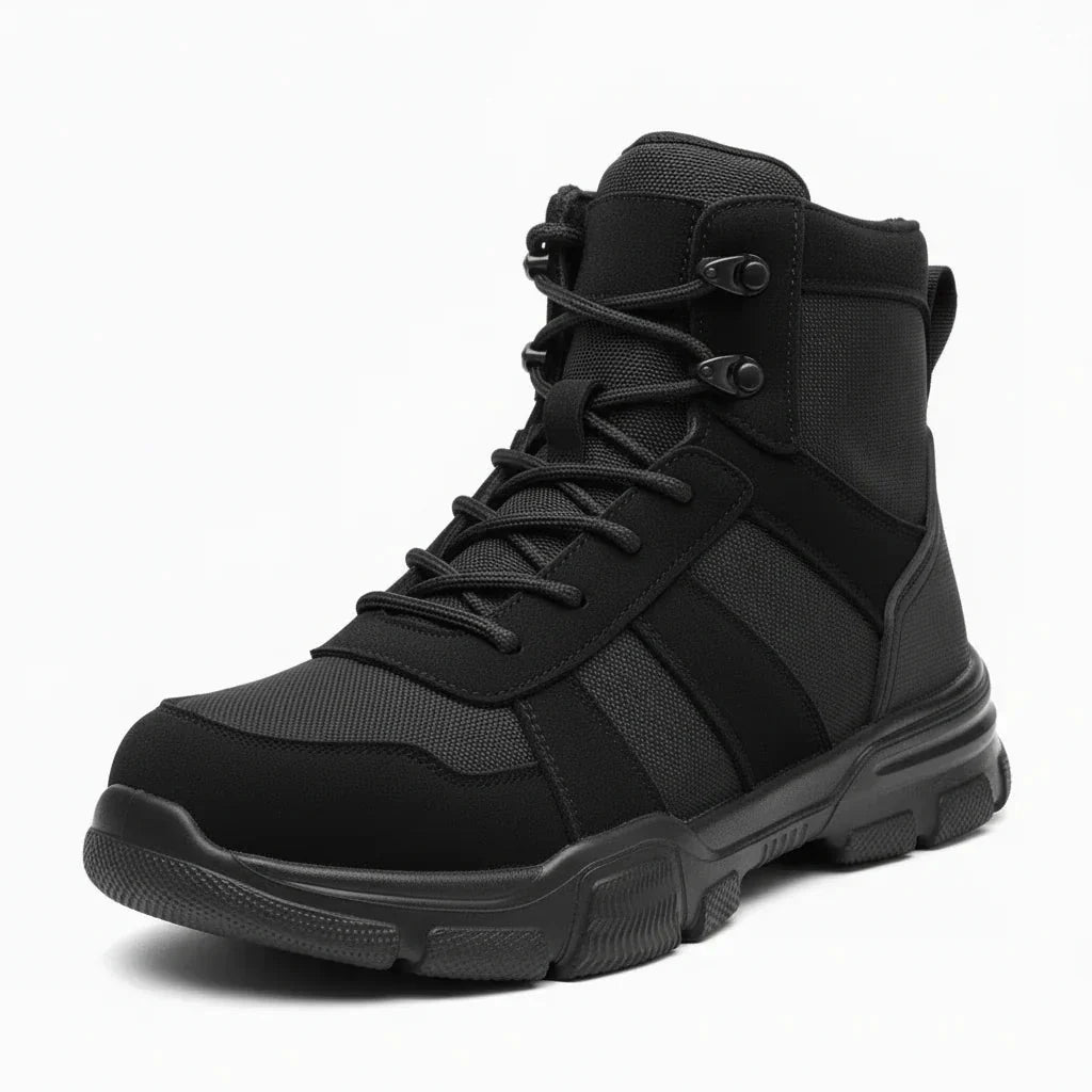Indestructible Work Boots with Steel Toe Protection