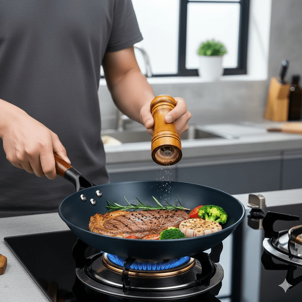 Premium Cast Iron Skillet
