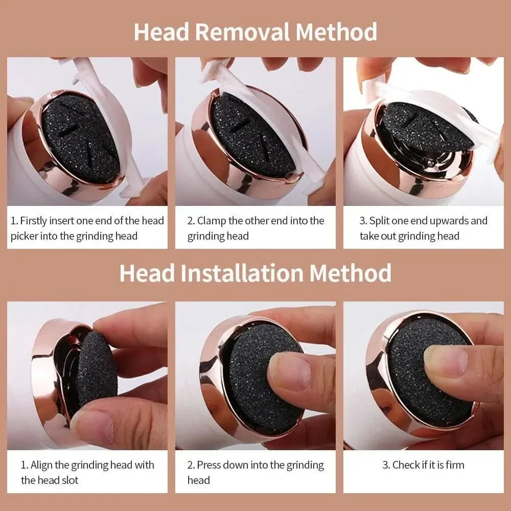 Rechargeable Callus Remover for Smooth & Silky Feet