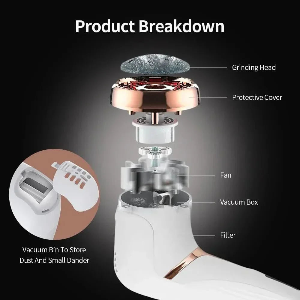 Rechargeable Callus Remover for Smooth & Silky Feet