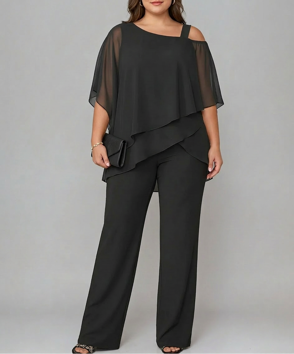 Women's Two-Piece Layered Set