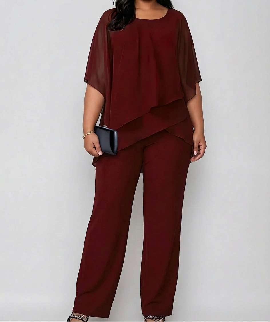 Women's Two-Piece Layered Set