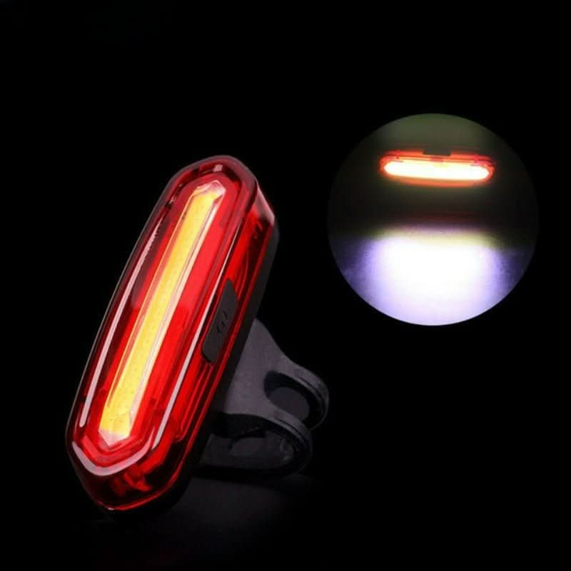 Rechargeable LED Bicycle Light for Optimal Visibility
