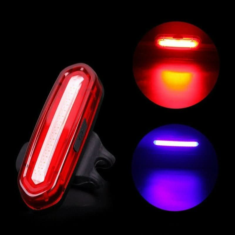 Rechargeable LED Bicycle Light for Optimal Visibility