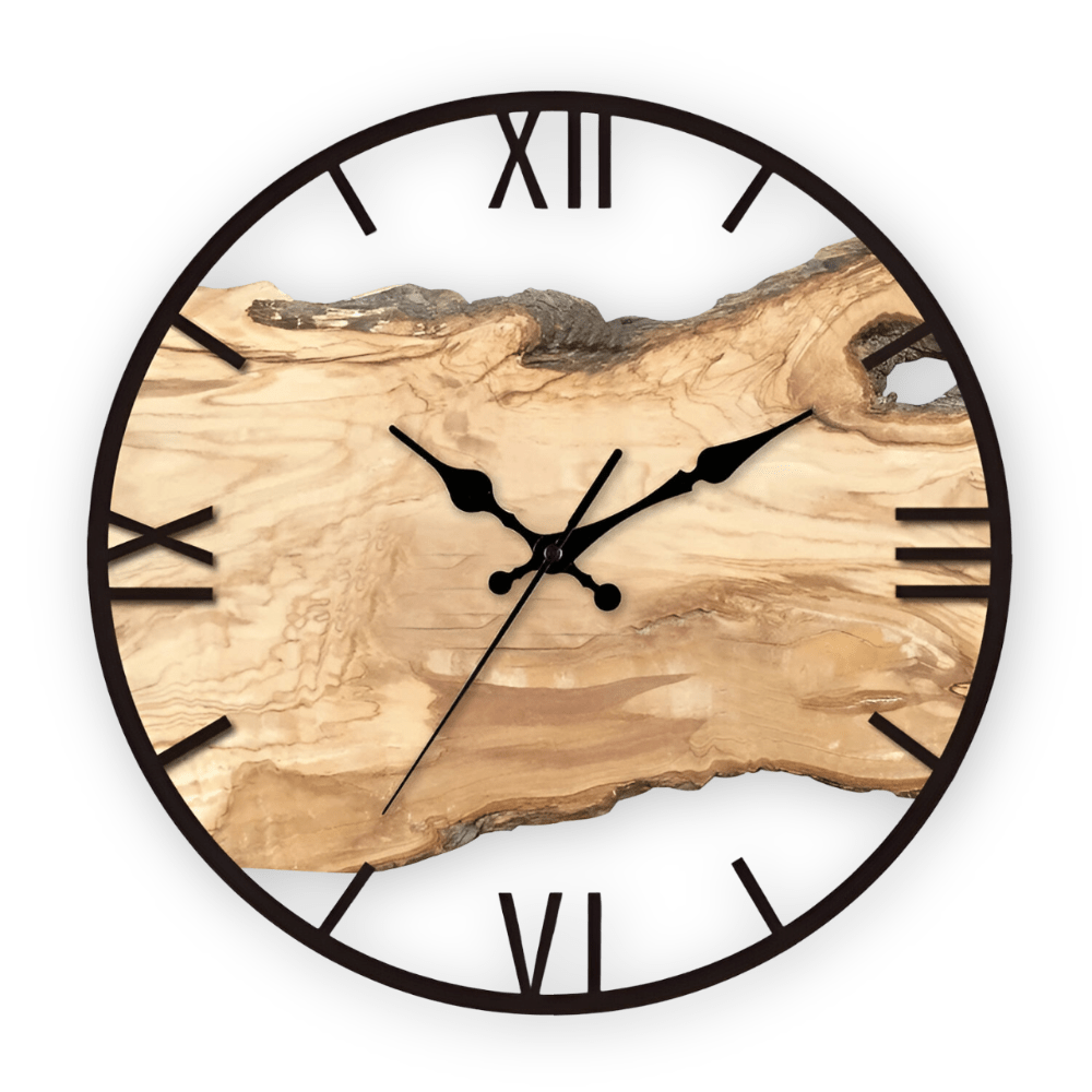 Elegant Clear Acrylic Wall Clock for Modern Minimalist Homes