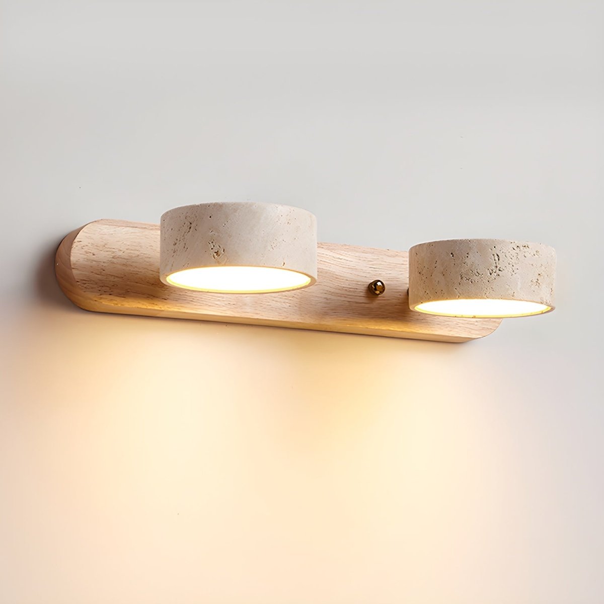 Travertine LED Wall Sconce for Architectural Luxury