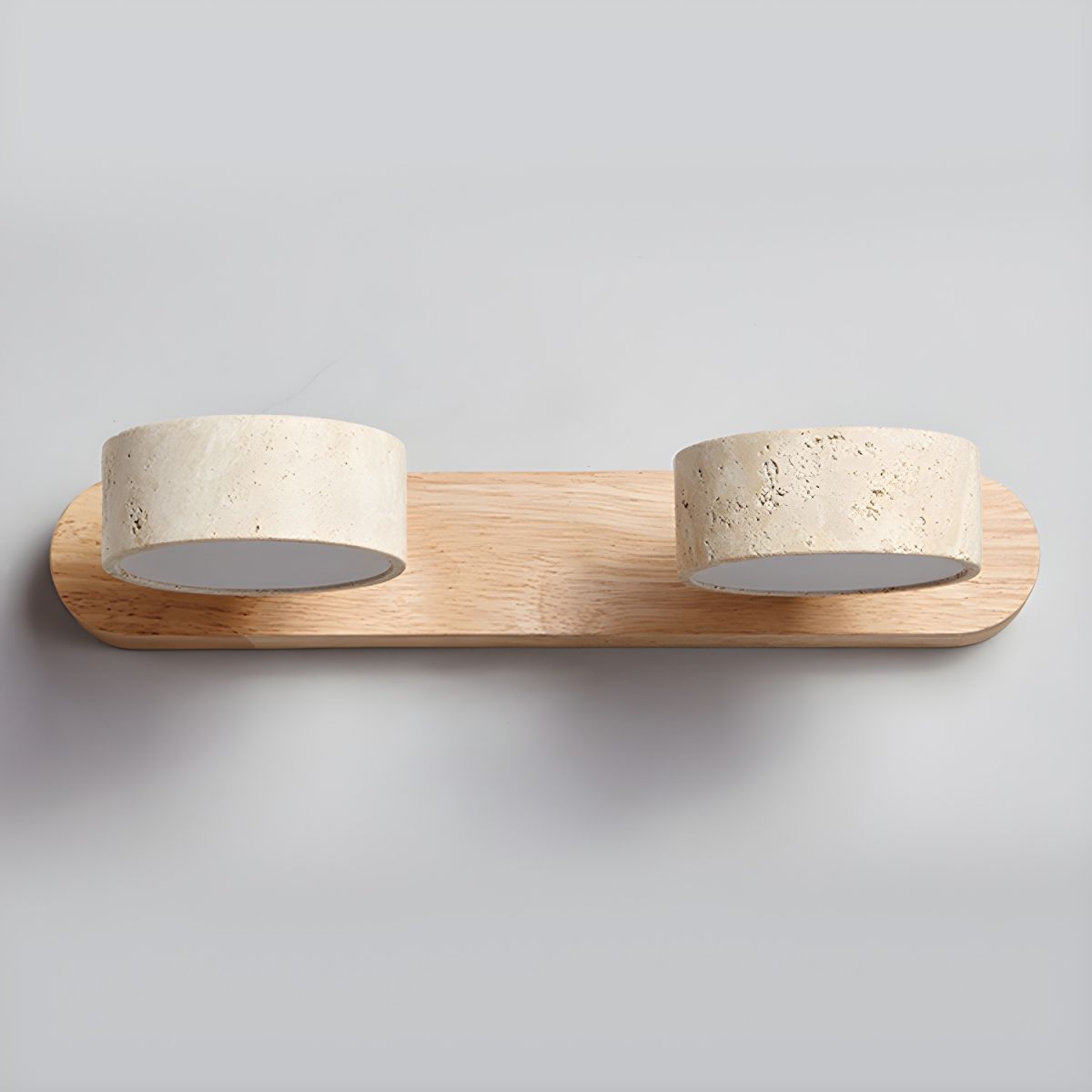 Travertine LED Wall Sconce for Architectural Luxury