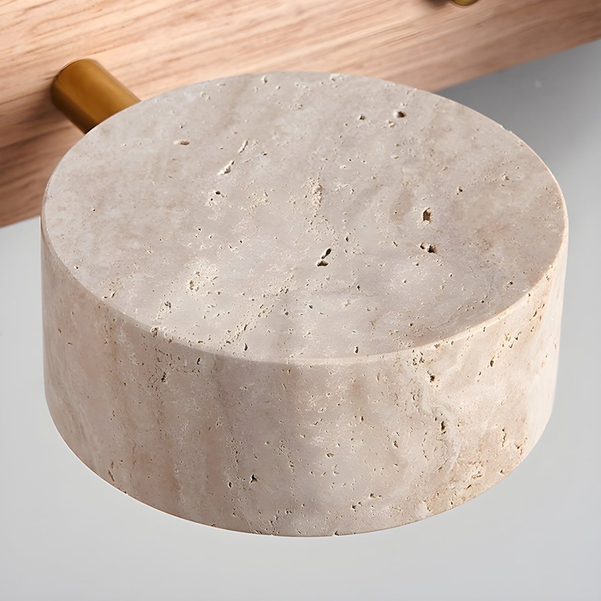 Travertine LED Wall Sconce for Architectural Luxury