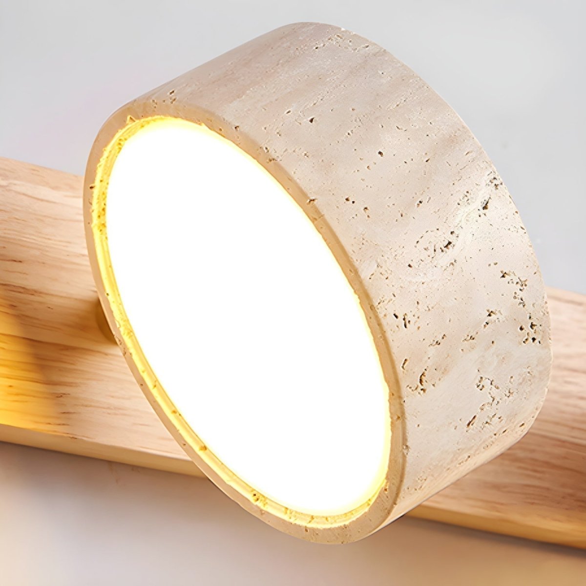 Travertine LED Wall Sconce for Architectural Luxury