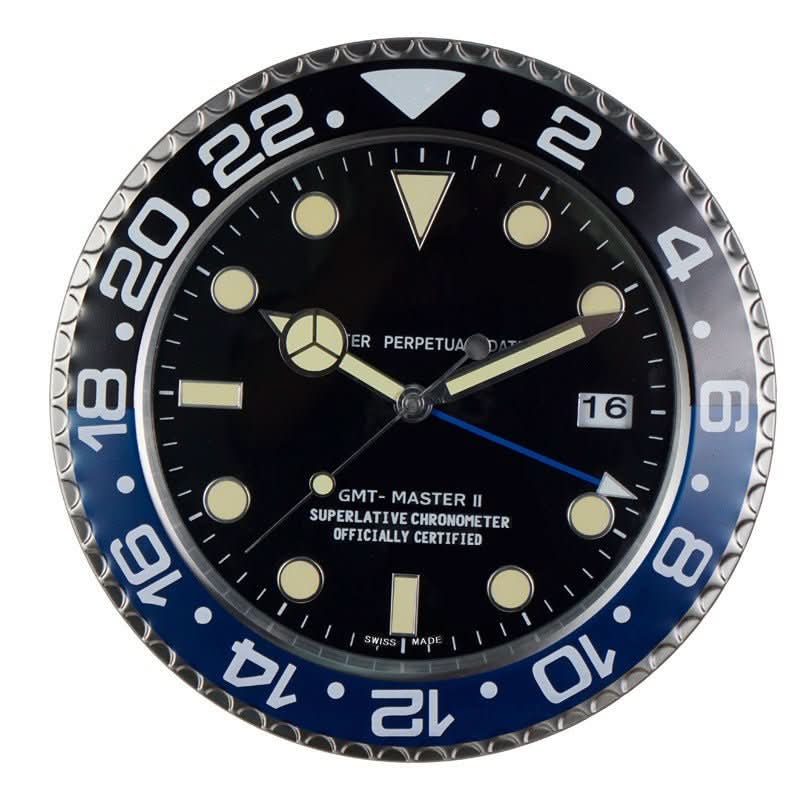 Modern Battery Operated Silent Wall Clock with Luminous Hands