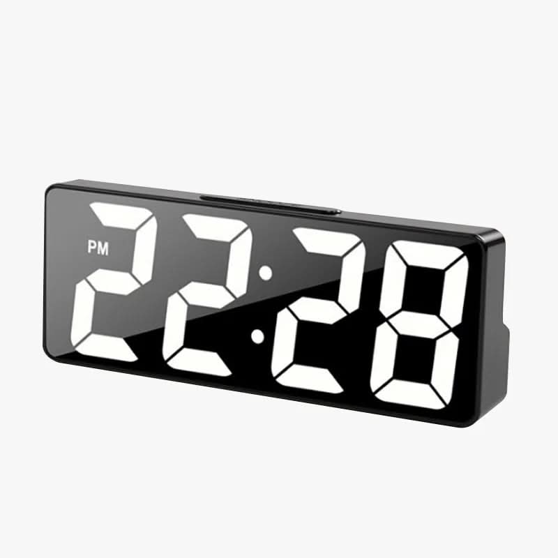 LED Digital Alarm Clock with Temperature Display