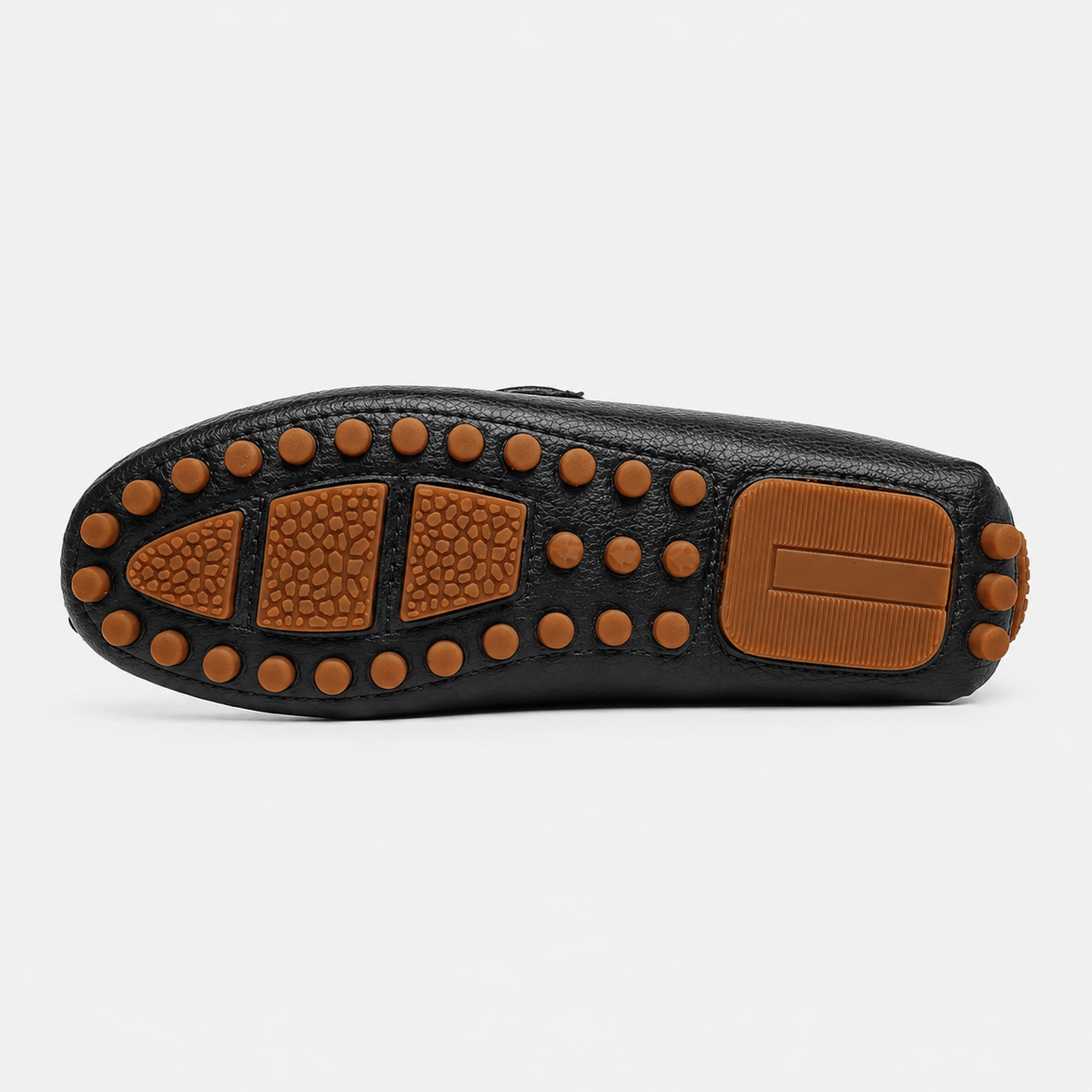 Men's Faux Leather Slip-On Driving Loafers