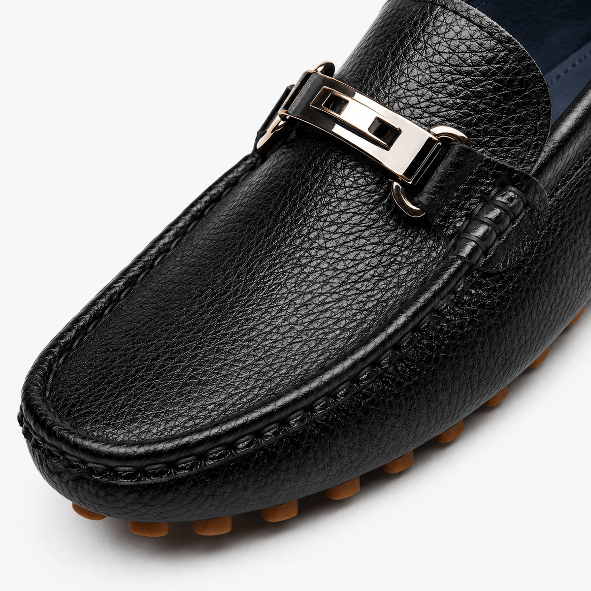 Men's Faux Leather Slip-On Driving Loafers