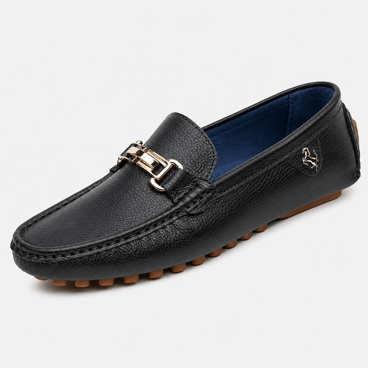 Men's Faux Leather Slip-On Driving Loafers