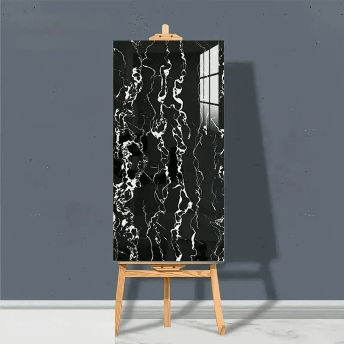 Self-Adhesive Marble PVC Floor Tiles