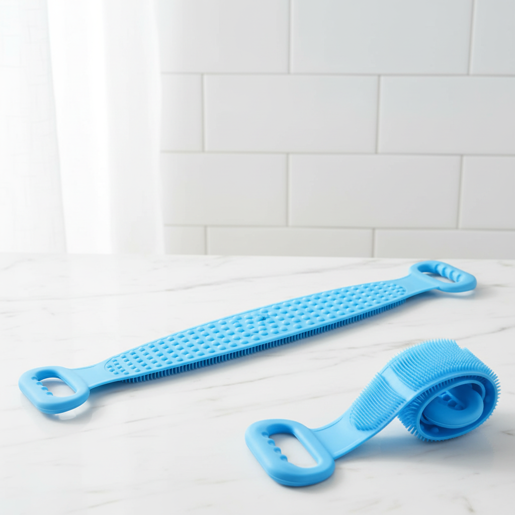 Exfoliating Silicone Body Scrubber for Radiant Skin